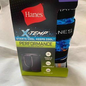 Hanes Boys' Underwear, X-Temp Stretch 5 Pack Boxer